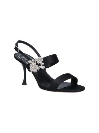 Roger Vivier Womens With Heel Black Outer: Viscose