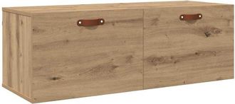 vidaXL Mueble de pared Roble artisan 100 x 36.5 x 35 cm Vidaxl