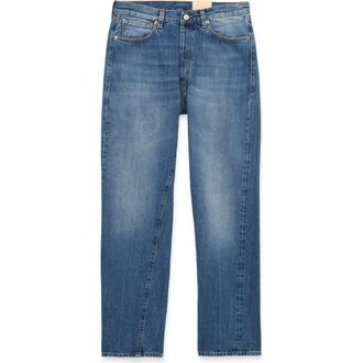 Fortela 912 Johnd Japan Selvedge 5-Pocket Regular Fit Stone Wash Denim in Blue at Nordstrom, Size 36 X 31 Eu