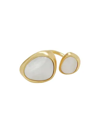 Cult Gaia Cleo Open Acrylic Resin Ring