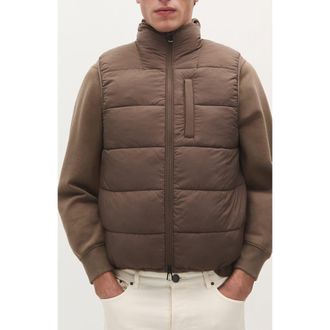 Scalpers Charlie Vest in Brown at Nordstrom, Size Xx-Large Eu