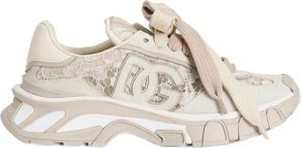 Dolce & Gabbana Sneakers - Dames - Sneakers - Beige - 37 EU - Schoenen