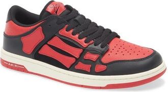 Amiri Skeleton Low Top Sneaker in Varsity Red at Nordstrom, Size 14Us