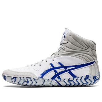 Asics Aggressor 5 White Lapis Lazuli Blue 1081A048-100