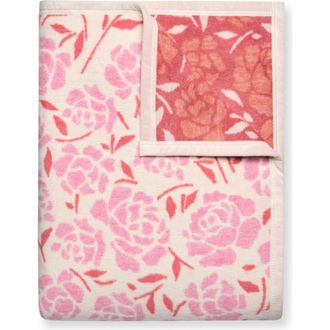 ChappyWrap Peony Petals Throw Blanket in Pink at Nordstrom