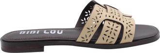 Bibi Lou Stijlvolle Muiltjes voor Vrouwen - Dames - Sandalen - Beige - 38 EU - Schoenen