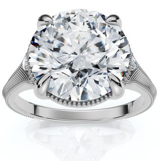 Pompeii3 Certified 5Ct Swift Diamond Engagement Ring 14k Gold Lab Grown