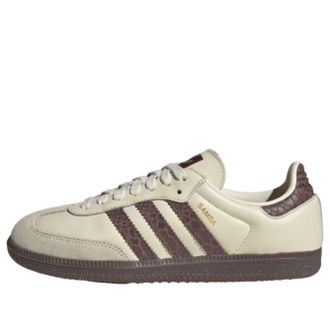 adidas (WMNS) adidas Samba OG Cream Earth Strata Maroon IH3980