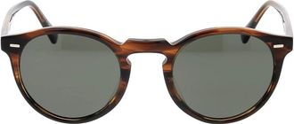 Oliver Peoples Accessoires, unisex, Bruin, ONE Size, Stijlvolle zonnebril voor zonnige dagen