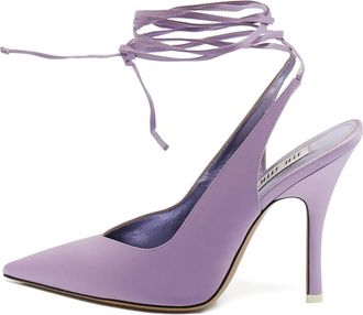 The Attico Pumps 115mm - Viola