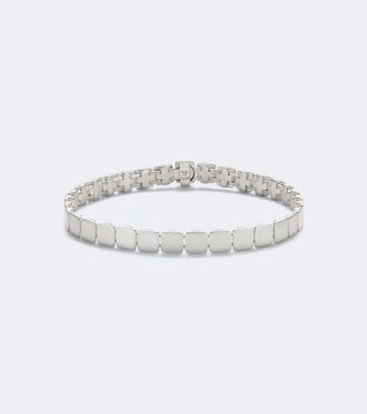 Ileana Makri Pulsera Tile Medium de plata de ley 925
