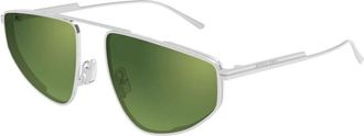 Bottega Veneta Sunglasses, female, Gray, Size: 59 MM Bv1466S 002 Sunglasses