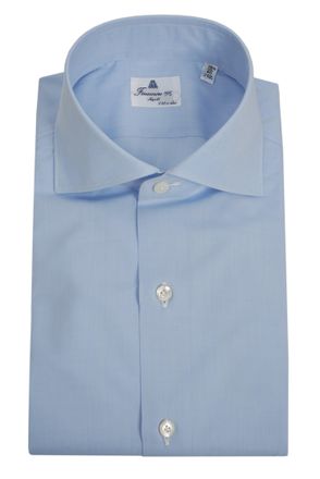 Finamore Giza 45 Cotton-Linen Tailored Shirt