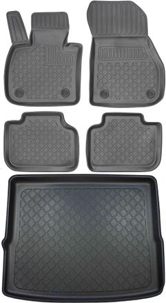 OEM Bmw X1 F48 Suv Desde 10/2015 Set - Alfombrillas Para Coche + Alfombrilla Para Maletero