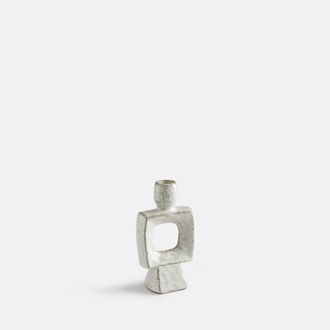 La Redoute Interieurs Organische kandelaar van keramiek, hoogte 16,5 cm, CERAL