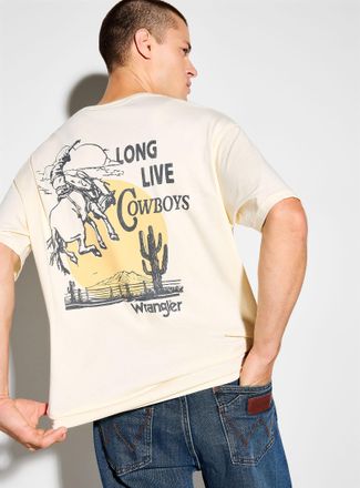 Wrangler Mens Rodeo cowboy T-shirt