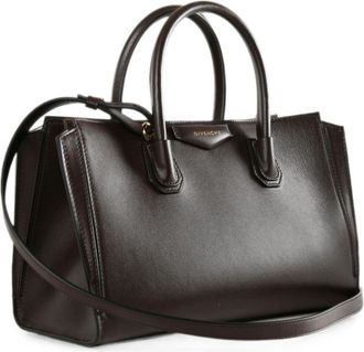 Givenchy Antigona Top Handle Bag - Brown