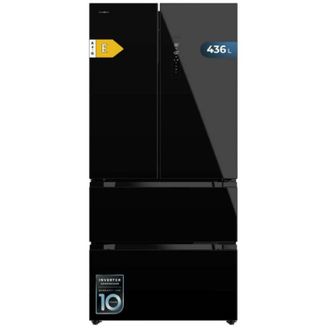 Cecotec Cecotec Frigor&iacute;ficos Puerta Francesa Bolero Coolmarket Fd 436 Black Glass E