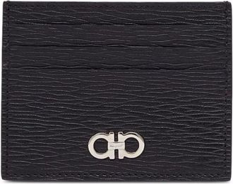 Ferragamo Two-Tone Gancini Card Holder Accessories