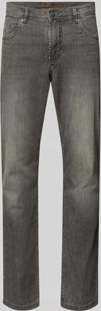 Christian Berg Jeans mit 5-Pocket-Design in Hellgrau, Gr&ouml;&szlig;e 32/30