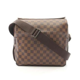 Louis Vuitton Pre-owned Canvas Crossbody Bag - Dames - Pre-owned - Bruin - Maat: ONE Size Leer