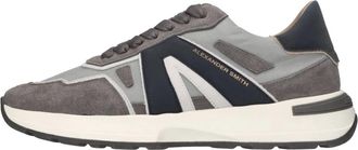 Alexander Smith Liverpool - Heren - Sneakers - Grijs - 44 EU - Leer - Schoenen