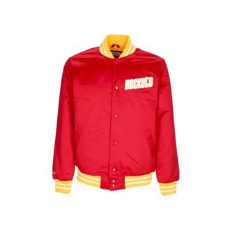 Mitchell & Ness Bomberjacks - Heren - Bomber jackets - Rood - S - Satijn - Jassen
