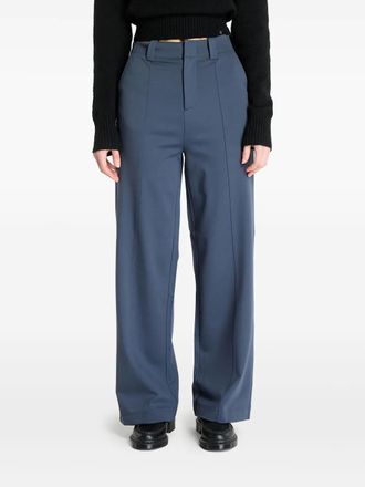 Calvin Klein high-waisted tailored trousers - Blue