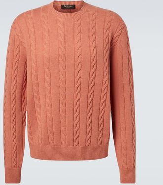 Loro Piana Cedar cable-knit cashmere sweater