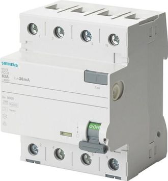 SIEMENS Interruptor Siemens Fi-schutz Typ A 40 4 30ma
