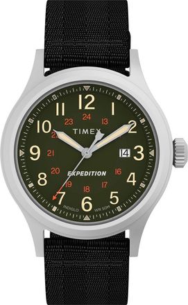 Timex Expedition North Sierra Recycled Textile Strap Watch, 40mm in Black at Nordstrom, Size 40 Mm