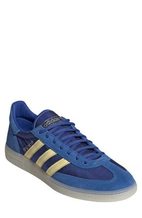 adidas Gender Inclusive Handball Spezial Sneaker in Blue/Almost Yellow/Off White at Nordstrom, Size 10.5 Womens