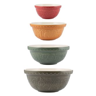 Mason Cash In The Forest Size 12, Size 18, Size 24, Size 30 Mixing Bowl Set of 4