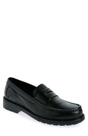 B&oslash;rn Langley Penny Loafer in Black F/G at Nordstrom Rack, Size 10