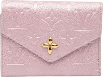 Louis Vuitton Pre-owned Wallets, female, Purple, Size: ONE SIZE Pre-owned Leather Wallet