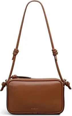 Radley London The Camden Small Ziptop Shoulder Bag in Cognac at Nordstrom
