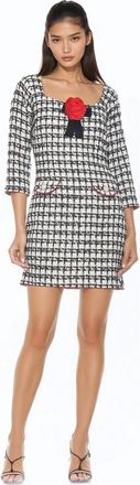 Alexia Admor Dianys Dress in Black/white at Nordstrom, Size 14