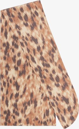 Ganni Burro Wrap Scarf in Print Recycled Polyester