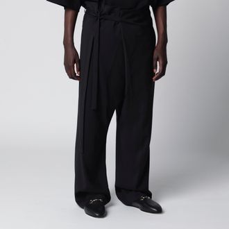 Fear of God Black wool trousers