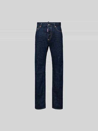 Dsquared2 Straight Fit Jeans aus reiner Baumwolle in Marine, Gr&ouml;&szlig;e 46