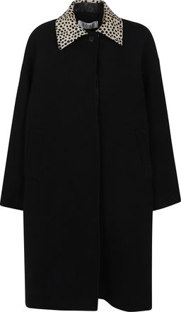 R&oacute;he Coat Wool Cheetah