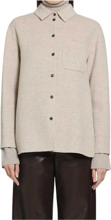 Max Mara Mujer, Blusas y Camisas, Beige, Talla: XS