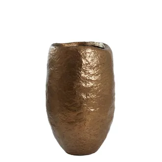 Light & Living Jarr&oacute;n Color Bronce De Piedra Robusto Light & Living Tingri