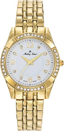 Mathey-Tissot Womens Classic White Dial Watch