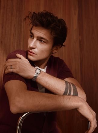 Fossil Mens Harlow octagonal-face watch