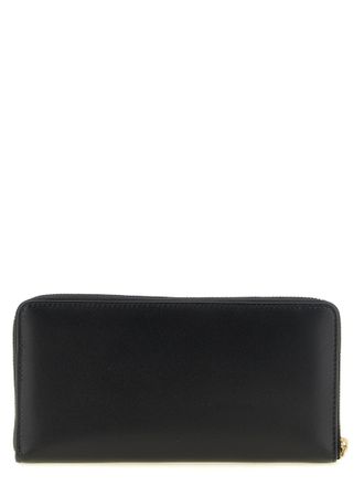 Comme Des Gar&ccedil;ons Calfskin Leather Wallet - Black
