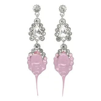 Ottolinger Earrings, female, Gray, Size: ONE SIZE Pearl Drop Earring