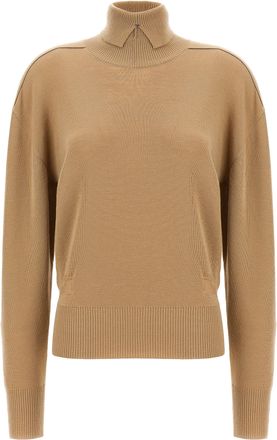 Burberry Womens Turtle-Neck Sweater