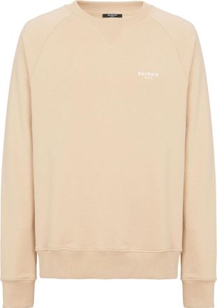Balmain Felpa con logo - Toni neutri