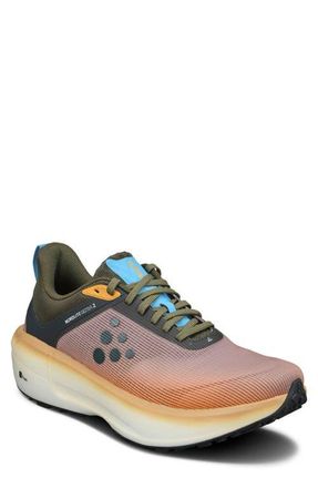 Craft Nordlite Ultra 2 Running Shoe in Orange/Contrast Green at Nordstrom, Size 12.5